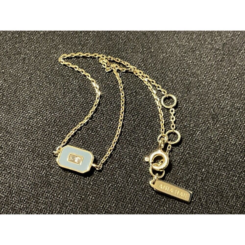 925 Anita Hair Gold Plated Size 7 Bracelet